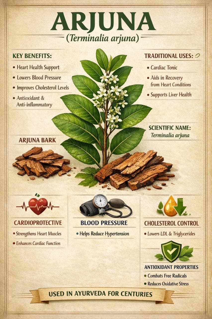 ARJUNA (Terminalia arjuna)